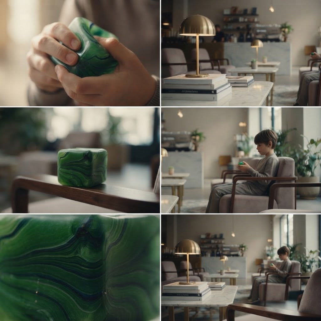 SquishCube: The Instant Calm Block